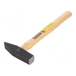 Ciocan din oțel carbon cu mâner din lemn de frasin 300g 23mm | Electronic-mag.ro | Componente Electronice