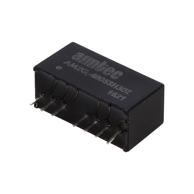 Convertor DC/DC 2W 36-72V la 5V 400mA SIP8 | Electronic-mag.ro | Componente Electronice