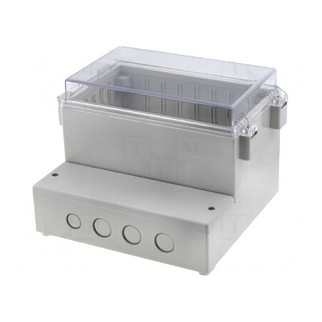 Carcasă de montat pe perete 165x158x121mm ABS IP65 | Electronic-mag.ro | Componente Electronice