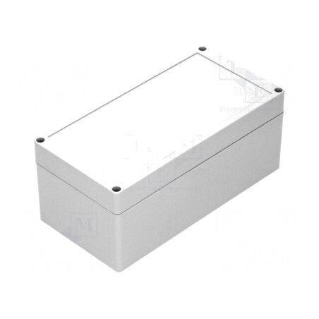 Carcasă universală ABS gri închis 120x240x100mm | Electronic-mag.ro | Componente Electronice