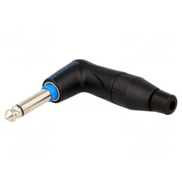 Mufă Jack 6,3mm Mono 90° pe Cablu | Electronic-mag.ro | Componente Electronice