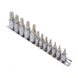 Set Chei Tubulare Torx Oțel Crom-Vanadiu 12 Buc. | Electronic-mag.ro | Componente Electronice