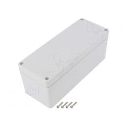 Carcasă Universală cu Bucșă din Alamă 75x190x75mm | Electronic-mag.ro | Componente Electronice