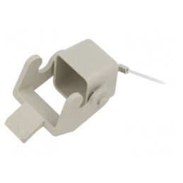 Han Size 3A Metal Protection Cover with Latch | Electronic-mag.ro | Componente Electronice