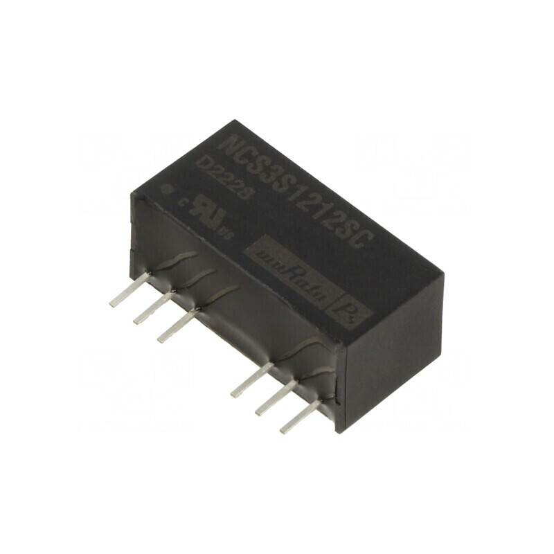 Convertor DC-DC 3W 9-36V la 12V 250mA SIP | Electronic-mag.ro | Componente Electronice