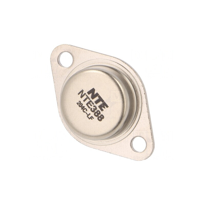 Tranzistor NPN Bipolar 250V 16A 250W TO3 NTE388 | Electronic-mag.ro | Componente Electronice