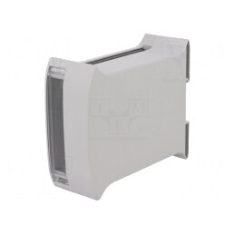 Carcasă pentru șină DIN, gri, 101x45x119mm | Electronic-mag.ro | Componente Electronice