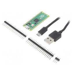 Kit de Dezvoltare Raspberry Pi USB B Micro 264kB SRAM 2048kB FLASH | Electronic-mag.ro | Componente Electronice