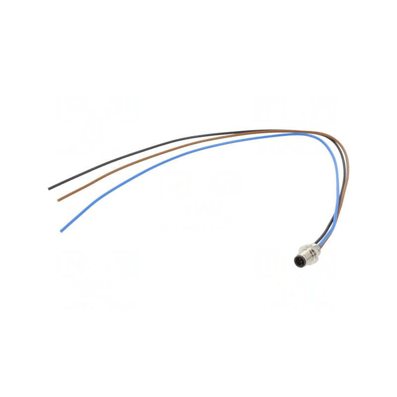 Conector M5 tată 3 pini aurit IP67 | Electronic-mag.ro | Componente Electronice Conector M5 tată 3 pini aurit IP67 | Electronic-mag.ro | Componente Electronice