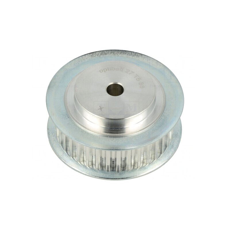 Roată de Curea T5 Aluminiu 16mm x 27mm x 56,45mm | Electronic-mag.ro | Componente Electronice