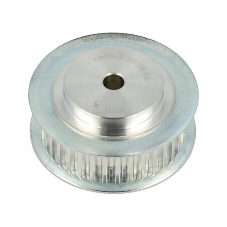 Roată de Curea T5 Aluminiu 16mm x 27mm x 56,45mm | Electronic-mag.ro | Componente Electronice
