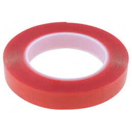 Bandă dublă adezivă acrilică 19mm x 5m | Electronic-mag.ro | Componente Electronice
