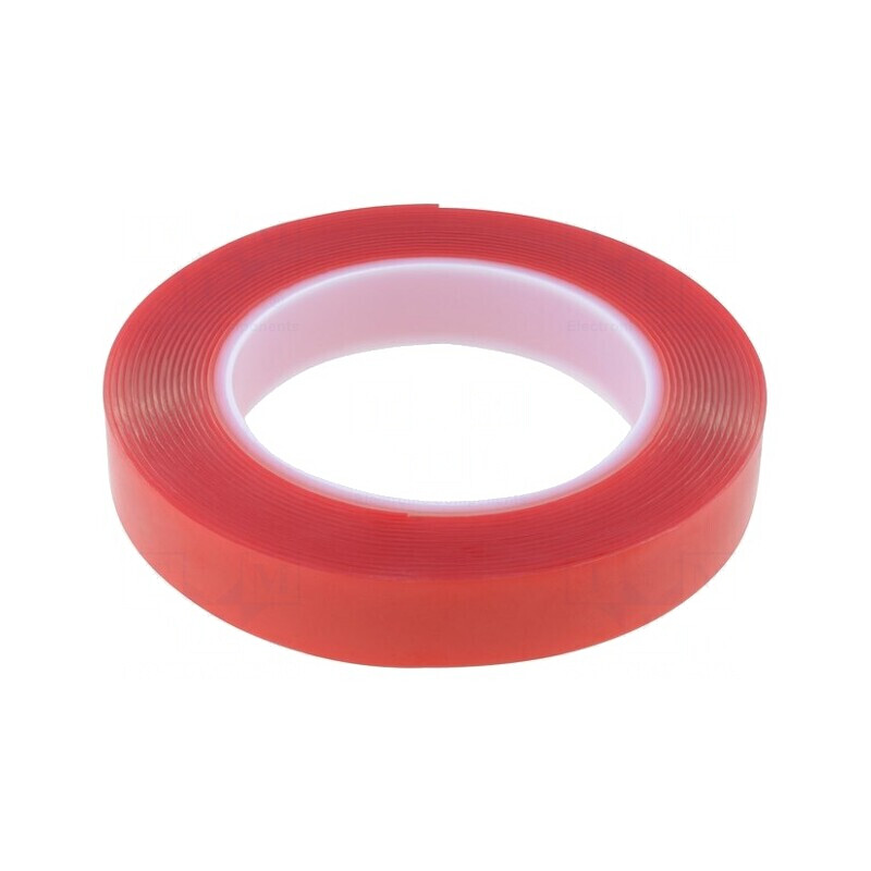 Bandă dublă adezivă acrilică 19mm x 5m | Electronic-mag.ro | Componente Electronice