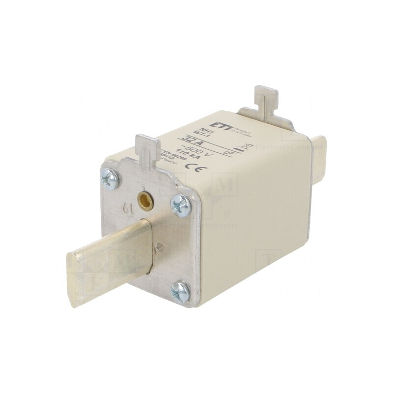 Siguranță ardere rapidă 32A 500VAC NH1 | Electronic-mag.ro | Componente Electronice