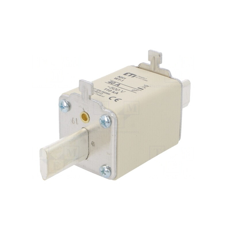 Siguranță Ardere Rapidă 40A 500VAC NH1 | Electronic-mag.ro | Componente Electronice Siguranță Ardere Rapidă 40A 500VAC NH1 | Electronic-mag.ro | Componente Electronice