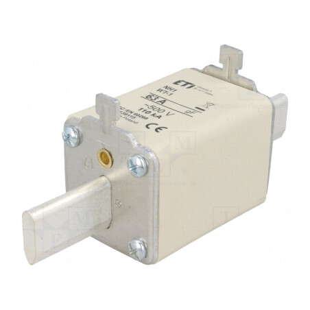 Siguranță ardere rapidă 63A 500V NH1 | Electronic-mag.ro | Componente Electronice