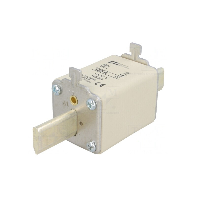 Siguranță rapidă 125A 500VAC NH1 WT-NH | Electronic-mag.ro | Componente Electronice