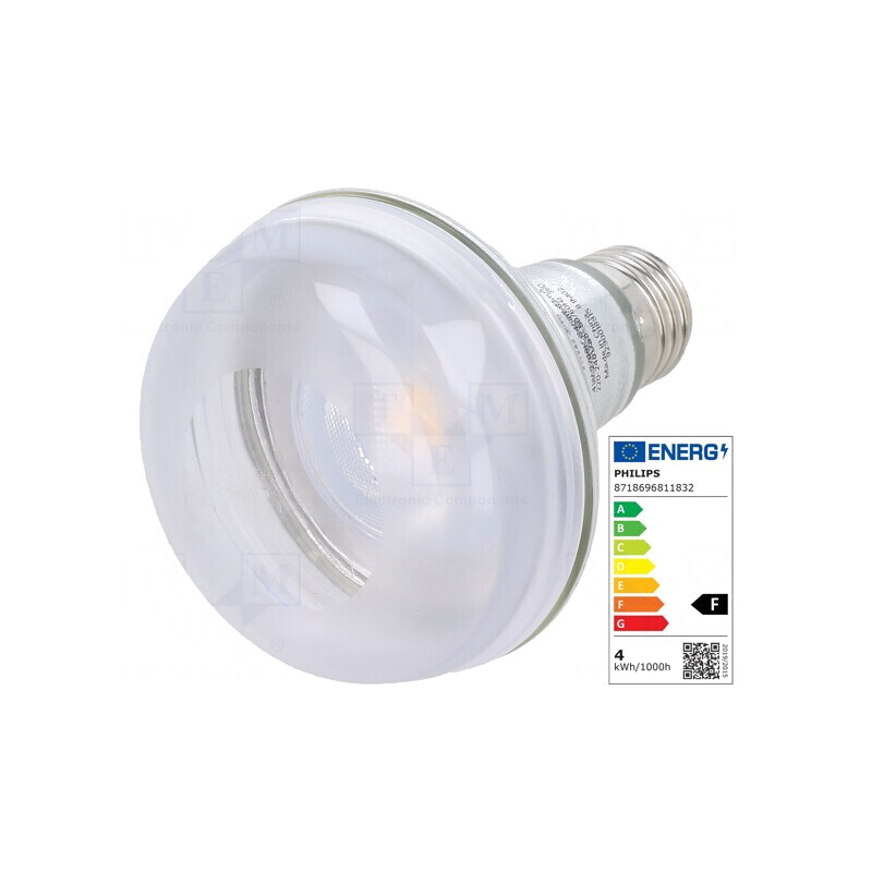 Lampă LED Alb Cald E27 4W 2700K | Electronic-mag.ro | Componente Electronice