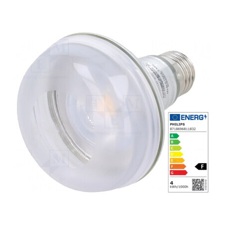 Lampă LED Alb Cald E27 4W 2700K | Electronic-mag.ro | Componente Electronice