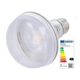 Lampă LED Alb Cald E27 4W 2700K | Electronic-mag.ro | Componente Electronice