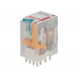 Releu Electromagnetic 4PDT 125VDC 6A | Electronic-mag.ro | Componente Electronice