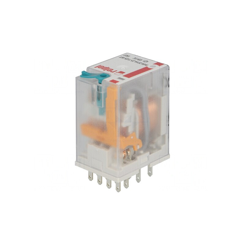 Releu Electromagnetic 4PDT 125VDC 6A | Electronic-mag.ro | Componente Electronice