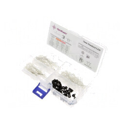 Set LED 3mm 170 buc Alb Cald/Natural/Rece 20mA | Electronic-mag.ro | Componente Electronice