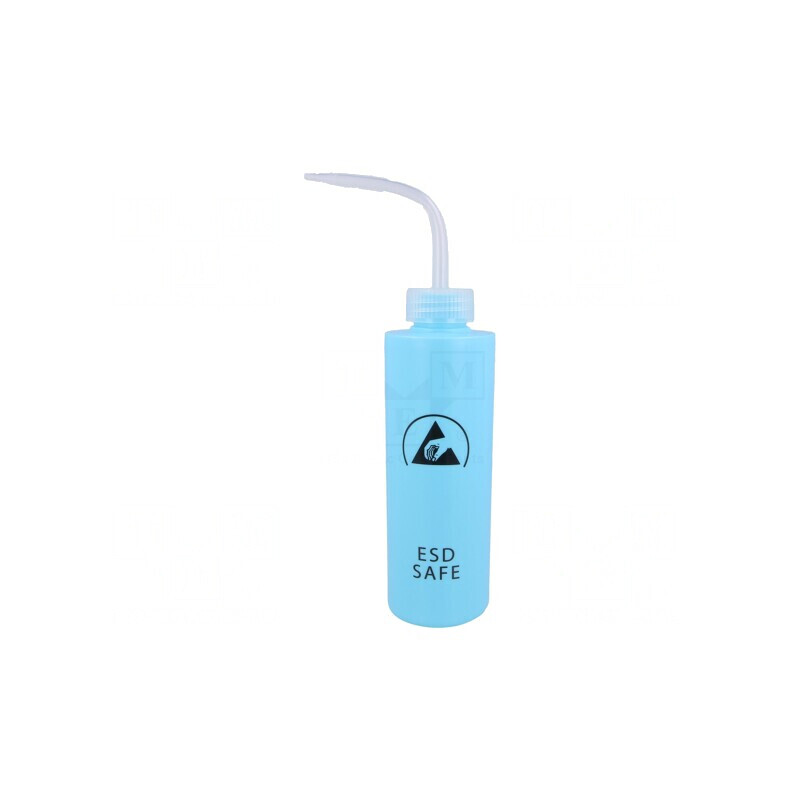 Flacoane de dozare 250ml ESD albastră cu pai | Electronic-mag.ro | Componente Electronice