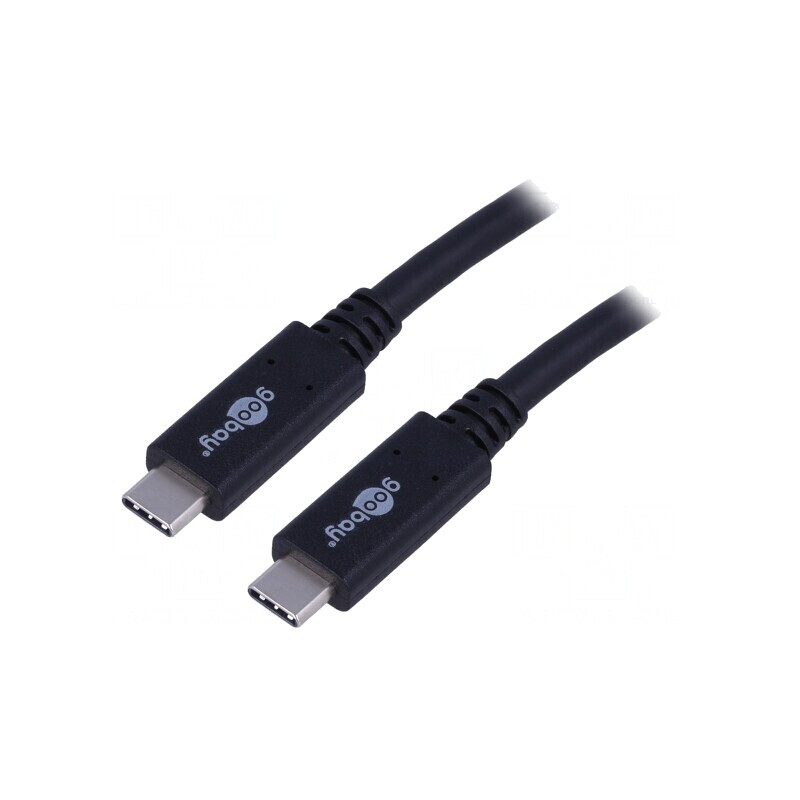 Cablu USB 3.2 USB-C 1m Negru 20Gbps | Electronic-mag.ro | Componente Electronice Cablu USB 3.2 USB-C 1m Negru 20Gbps | Electronic-mag.ro | Componente Electronice