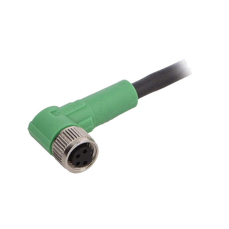 Cablu de Conectare M8 4PIN în Unghi 1.5m 30VAC 4A PUR | Electronic-mag.ro | Componente Electronice
