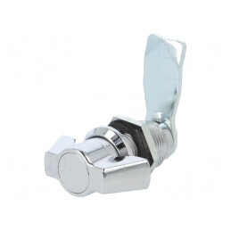 Închizătoare Fără Cilindru Aluminiu Zinc 30mm Crom | Electronic-mag.ro | Componente Electronice