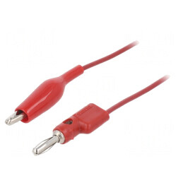 Cablu de măsurare 60VDC 30VAC 5A 0,914m Roșu