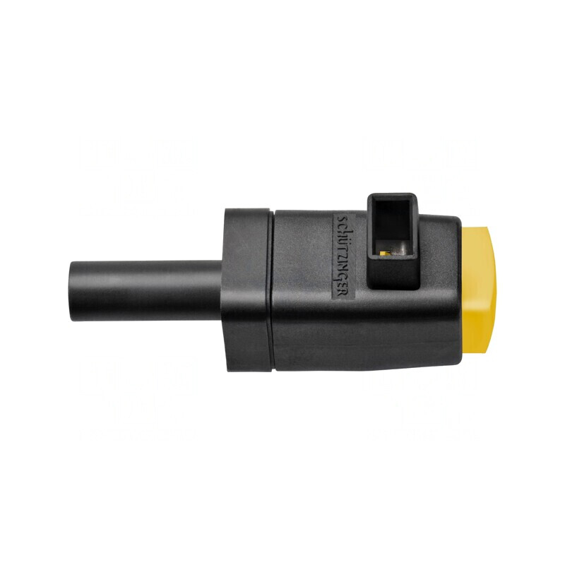 Clemă de laborator galbenă 300V 16A 29mm | Electronic-mag.ro | Componente Electronice