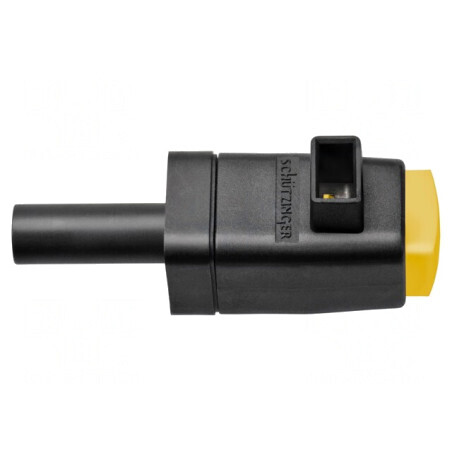 Clemă de laborator galbenă 300V 16A 29mm | Electronic-mag.ro | Componente Electronice
