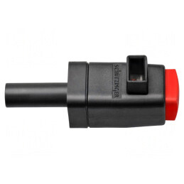 Clemă de laborator roşie 300VDC 16A 29mm | Electronic-mag.ro | Componente Electronice