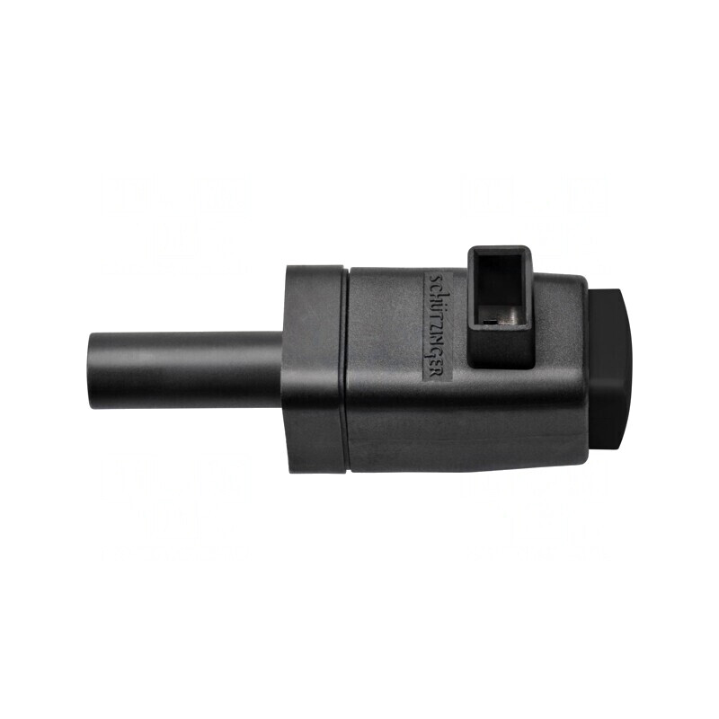 Clemă laborator neagră 300VDC 16A 29mm | Electronic-mag.ro | Componente Electronice
