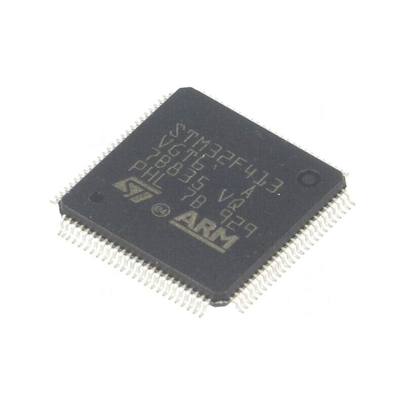 Microcontroler ARM 100MHz LQFP100 STM32F413VGT6 | Electronic-mag.ro | Componente Electronice