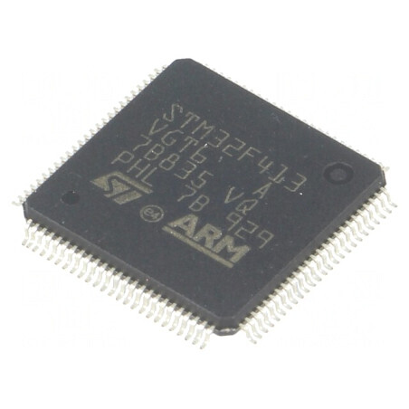 Microcontroler ARM 100MHz LQFP100 STM32F413VGT6 | Electronic-mag.ro | Componente Electronice