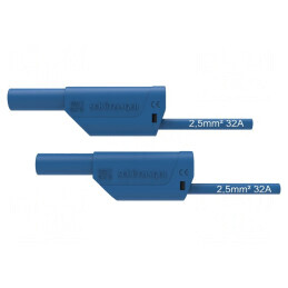Cablu de măsurare 32A mufă banană 4mm | Electronic-mag.ro | Componente Electronice