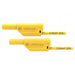 Cablu de măsurare 32A mufă banană 4 mm | Electronic-mag.ro | Componente Electronice