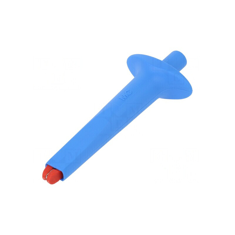 Clips de măsurare crocodil albastru 90,2mm | Electronic-mag.ro | Componente Electronice