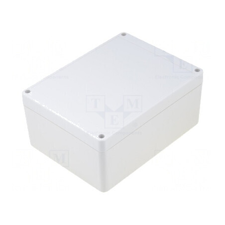 Carcasă universală ABS gri IP65 125x165x75mm | Electronic-mag.ro | Componente Electronice