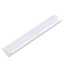 Profil aluminiu LED CORNER14 alb lăptos 1m | Electronic-mag.ro | Componente Electronice
