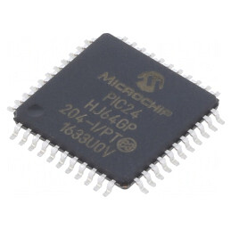 IC: microcontroler PIC; 64kB; SMD; TQFP44; PIC24; 8kBSRAM