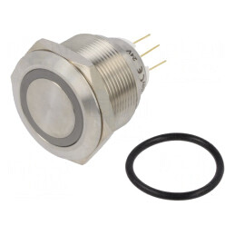 Comutator Anti-Vandalism SPDT 3A/220VAC 5A/24VDC IP65 | Electronic-mag.ro | Componente Electronice