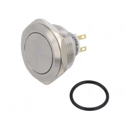 Comutator Anti-Vandalism SPDT 3A/220VAC 5A/24VDC IP65 | Electronic-mag.ro | Componente Electronice