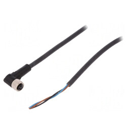 Cablu Conectare M8 3 Pin 2m 60VAC 4A PUR | Electronic-mag.ro | Componente Electronice