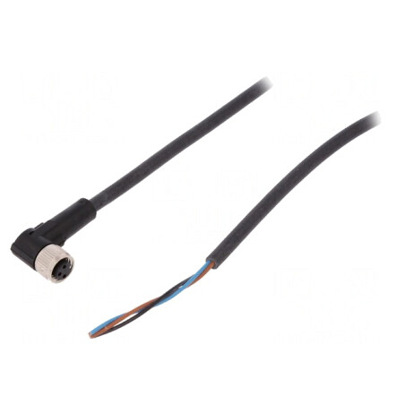 Cablu Conectare M8 3 Pin 2m 60VAC 4A PUR | Electronic-mag.ro | Componente Electronice