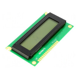 Afișaj LCD Alfanumeric 8x1 STN Positive 84x44mm cu LED | Electronic-mag.ro | Componente Electronice