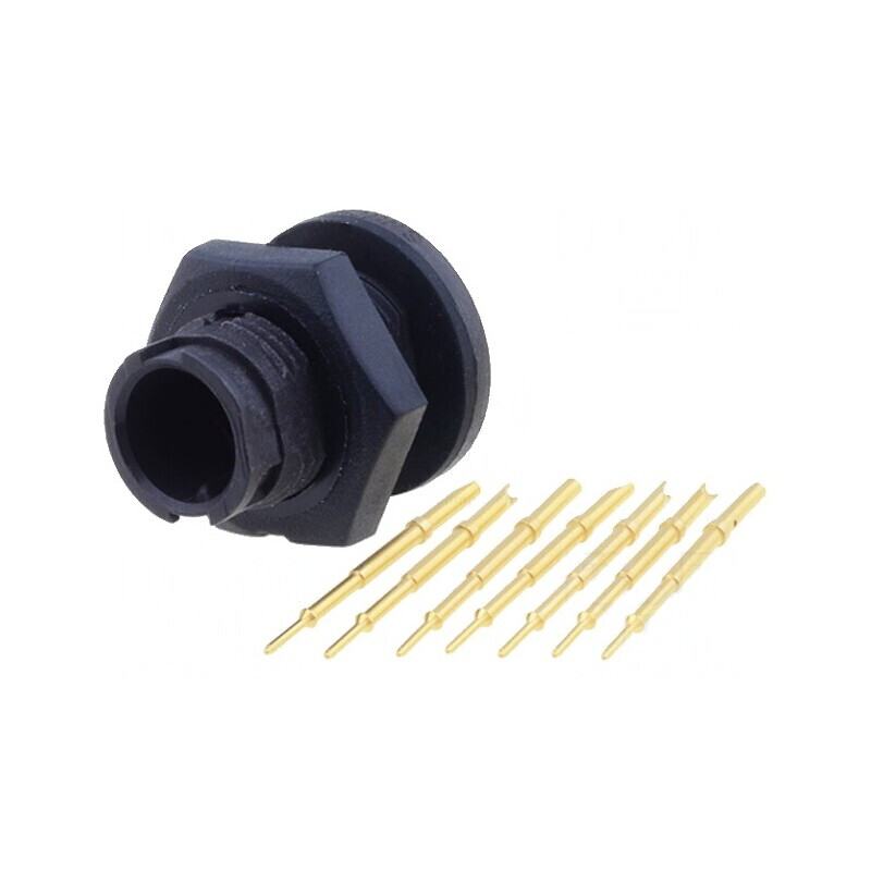 Conector Circular EN2 pentru Montare pe Panou | Electronic-mag.ro | Componente Electronice